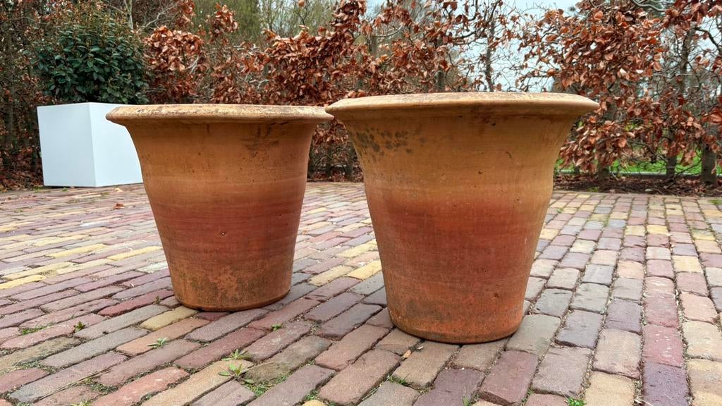 Pots en terre cuite faits à la main, Enlèvement, Comme neuf