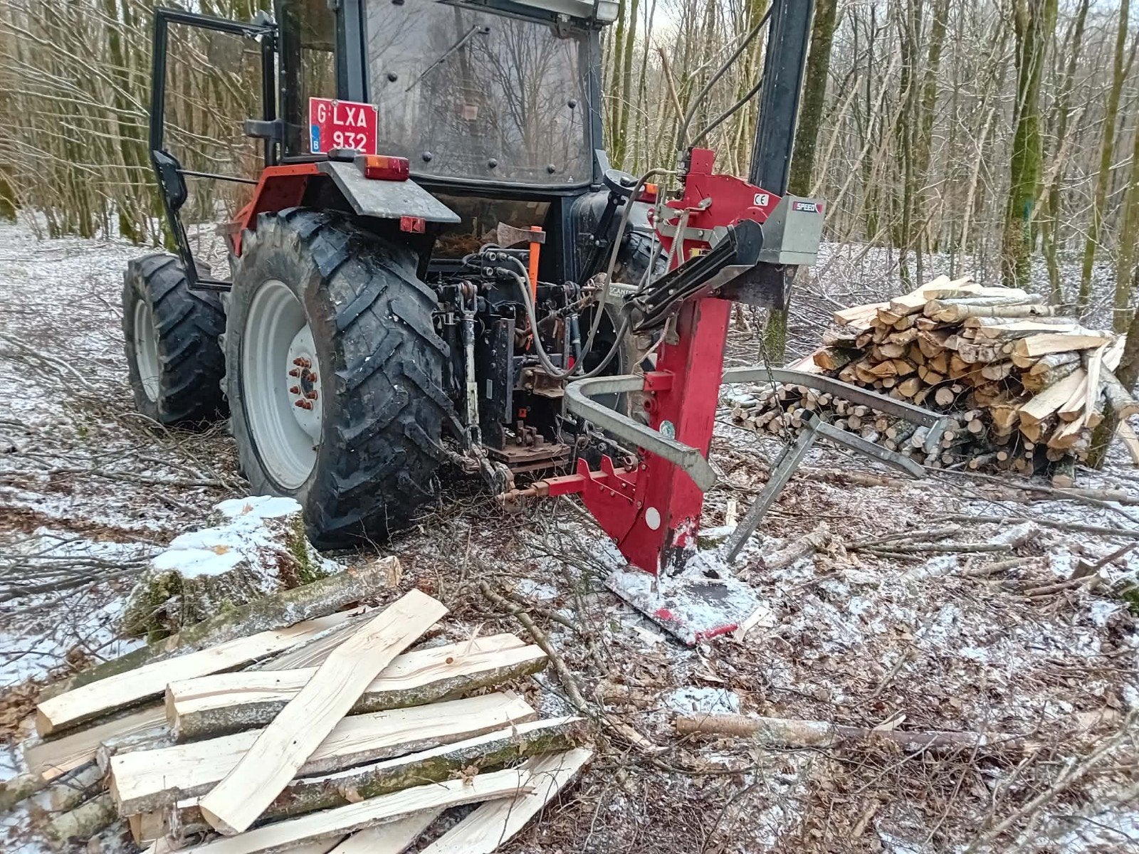 fendeuse hydraulique 15t, Tuin en Terras, Ophalen of Verzenden