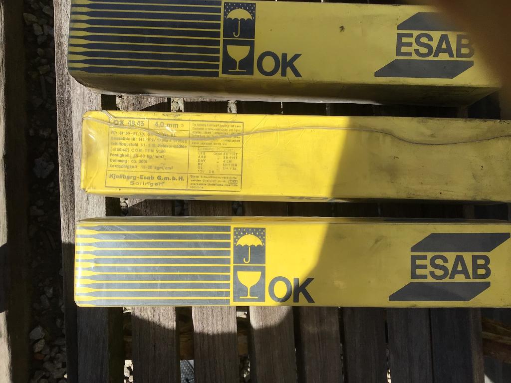 ESAB lasbagetten, Enlèvement, Neuf