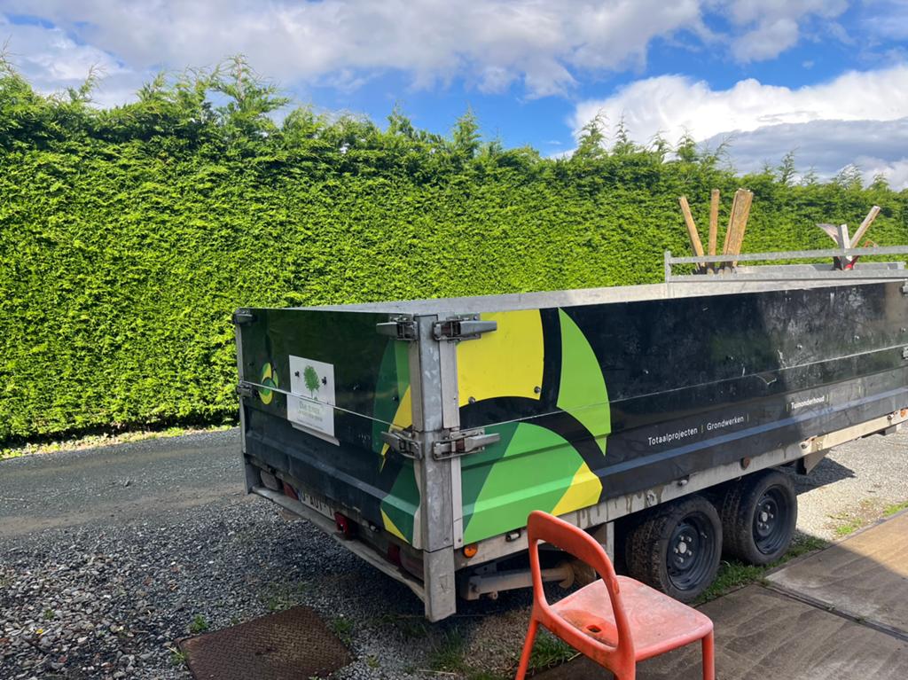 kerenzo aanhangwagen te koop, Tuin en Terras, Ophalen of Verzenden, Zo goed als nieuw