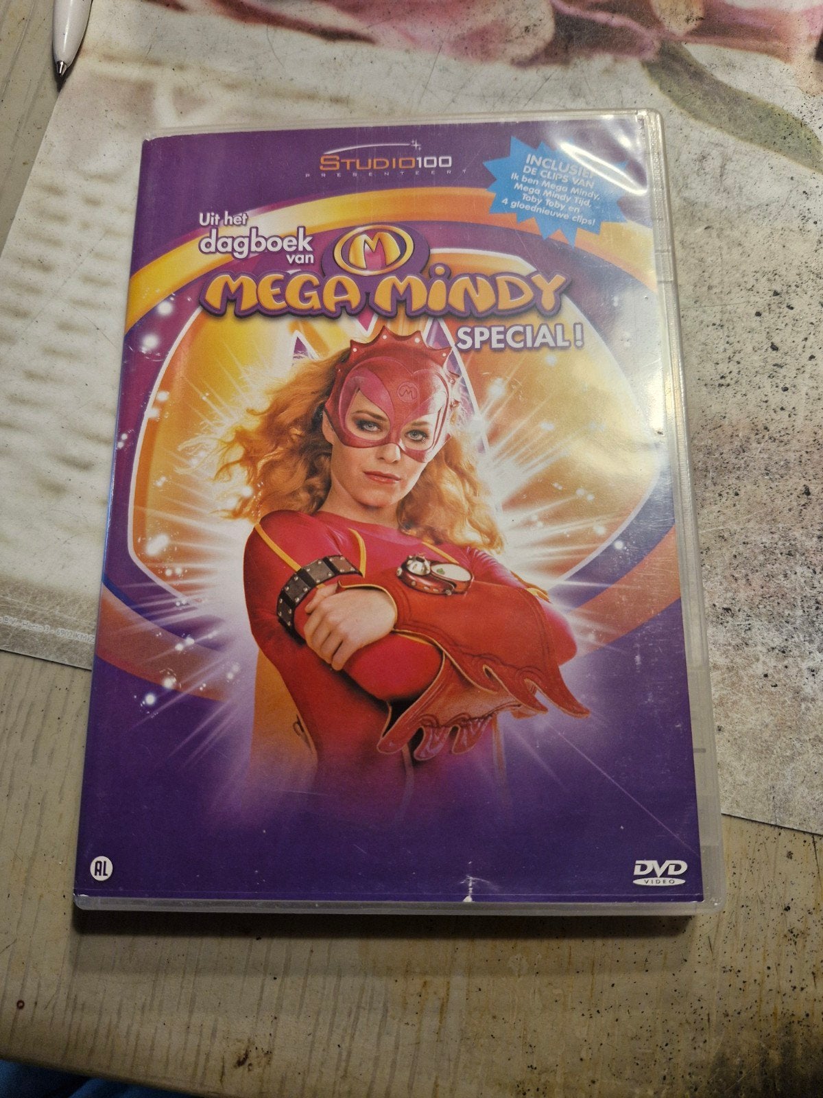 dvd mega mindy special nl, Enlèvement ou Envoi, Comme neuf, Néerlandais