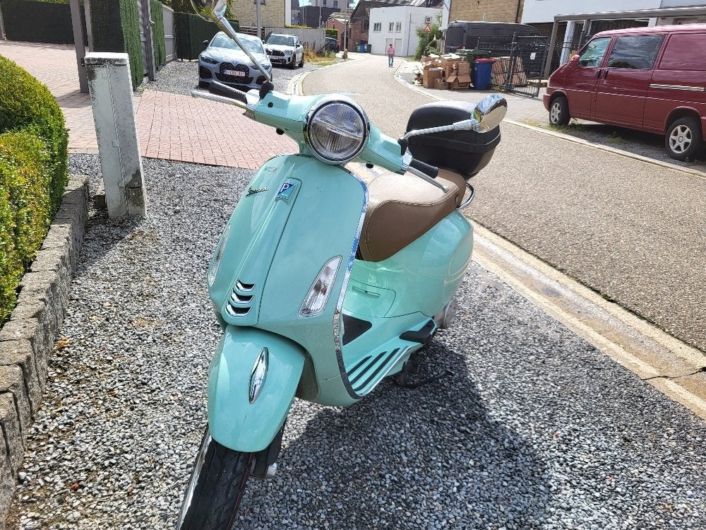 Vespa Primavera 50cc Mint Groen, Fietsen en Brommers, Scooters | Vespa, Ophalen, Gebruikt, Overige modellen, Klasse B (45 km/u)