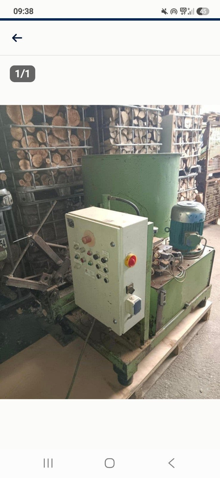 Presse à briquettes, Enlèvement