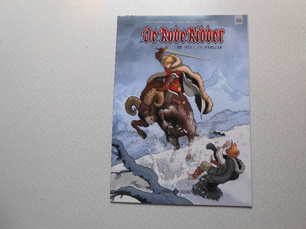 Rode ridder 255 De heks en Merlijn 2017 1 ste druk., Neuf, Enlèvement ou Envoi, Willy Vandersteen, Une BD