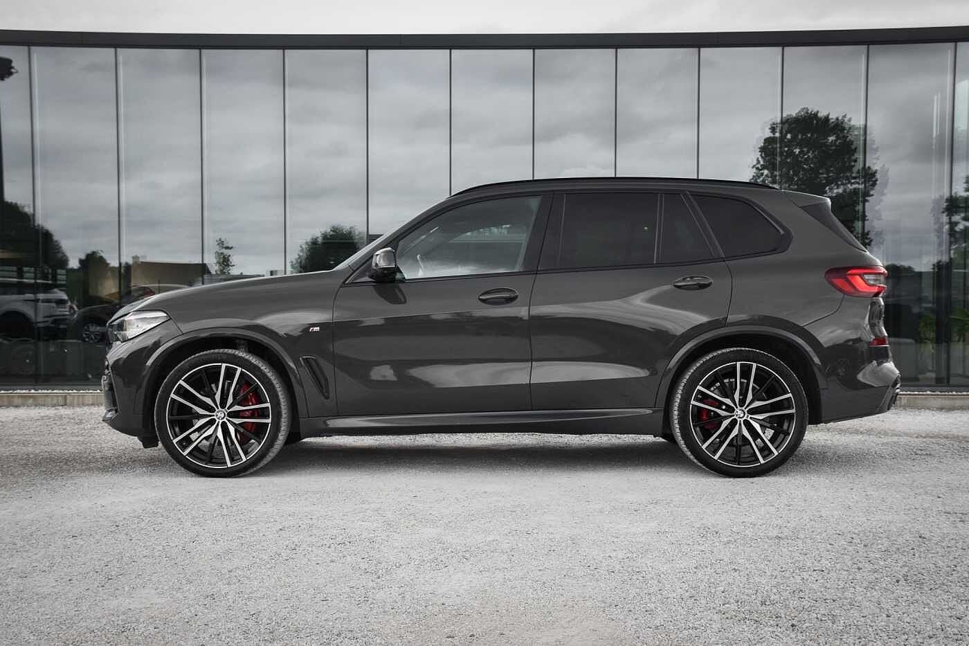 BMW X5 3.0d xDrive Pano Mpack Adaptive Cruise HarmanK, Autos, Cuir, Argent ou Gris, Achat, X5