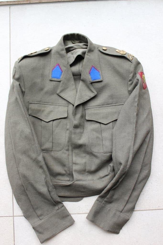 Veste de BD belge, logistique 1975 Excellent état, Enlèvement ou Envoi, Armée de terre, Vêtements ou Chaussures