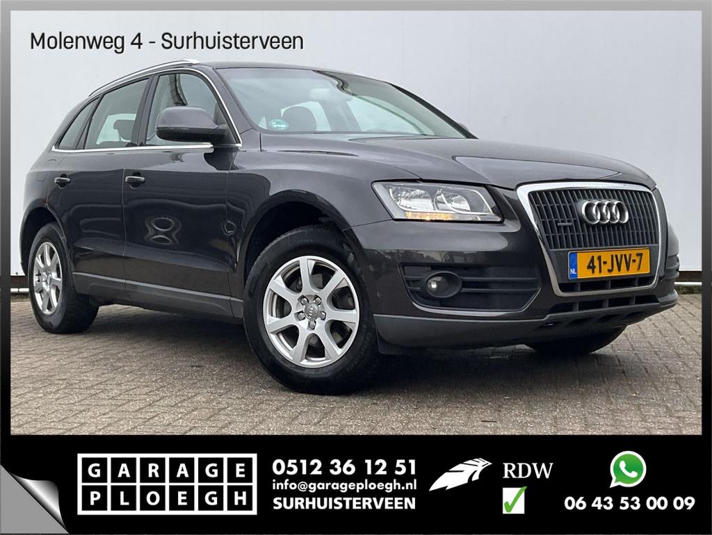 Audi Q5 2.0 TFSI Quattro Cruise Leer Trekhaak Clima Pdc Onde, Autos, Argent ou Gris, Achat, Entreprise, Q5
