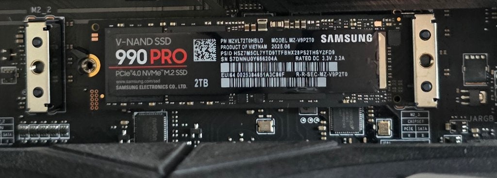 2x SSD Samsung 990 Pro 1tb & 2tb NVME PCIe 4.0 PC & laptop, Enlèvement ou Envoi, SSD, Interne, Comme neuf