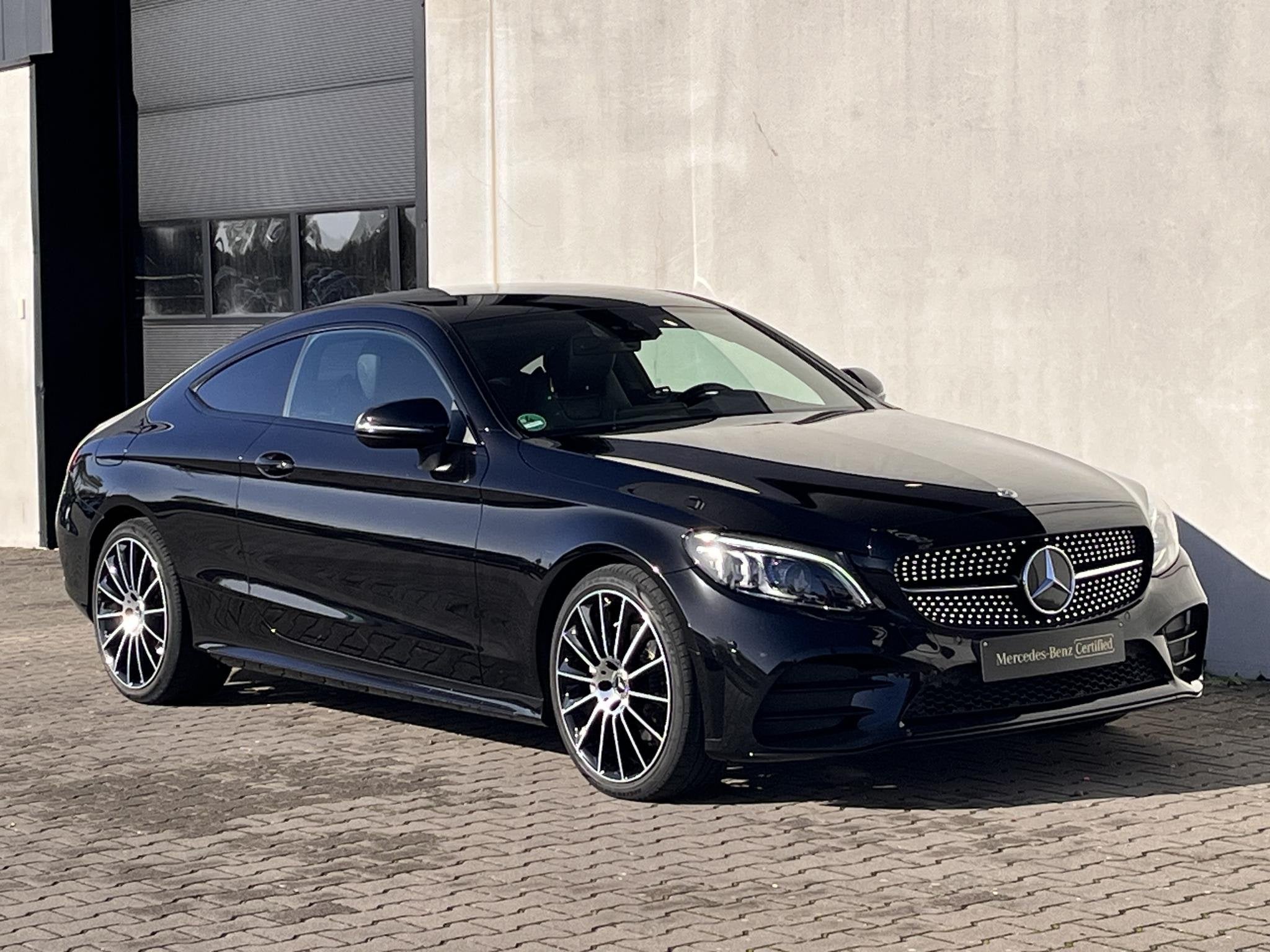 Mercedes-Benz C-Klasse Coupé 180 AMG pack, Automaat, 4 zetels, 4 cilinders, Zwart
