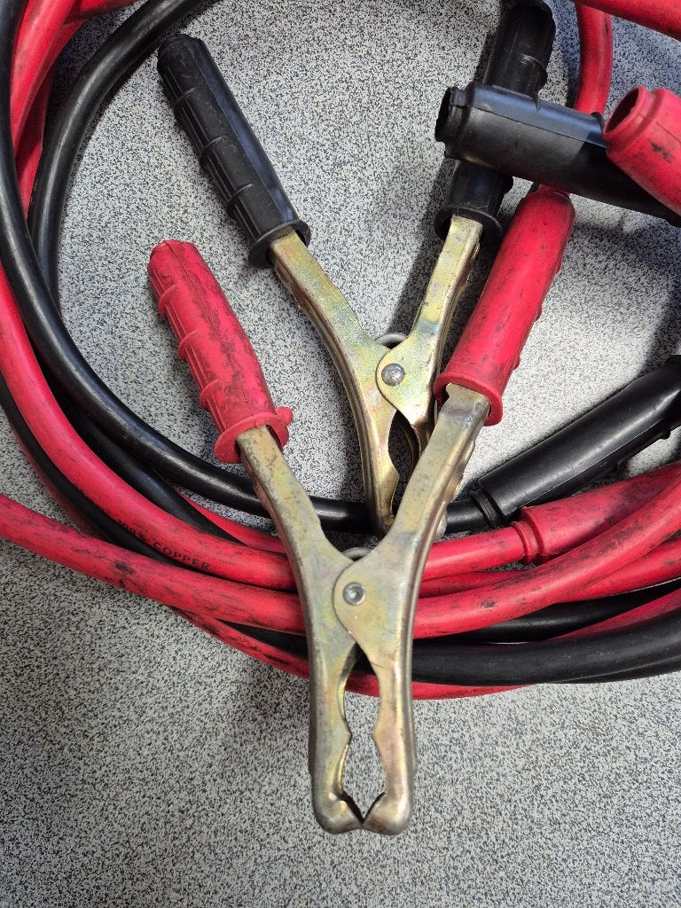 startkabels 25 m2 400 Amp, Ophalen, Gebruikt