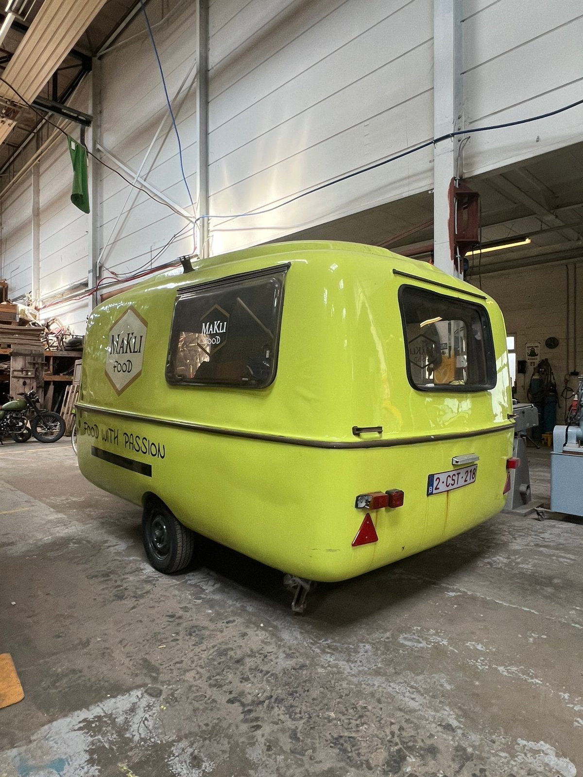 Foodtruck / Caravan, Caravans en Kamperen, Caravans, Overige merken, Disselslot, Particulier, 500 - 750 kg