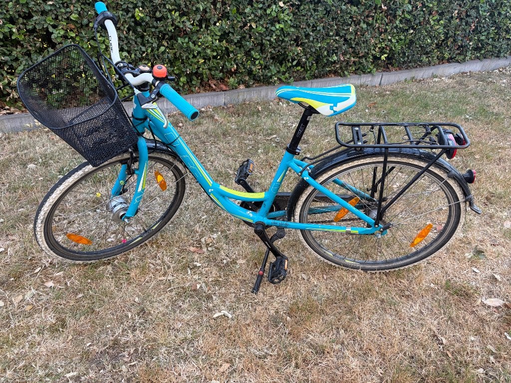 Meisjesfiets 24 inch, Vélos & Vélomoteurs, 24 pouces, Frein à rétropédalage, Frein à main, Comme neuf