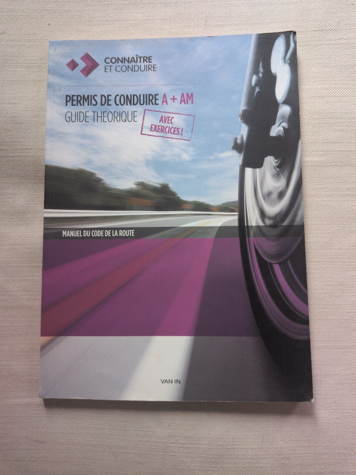 manuel permis moto, Enlèvement, Comme neuf, Ne s'applique pas, Van in