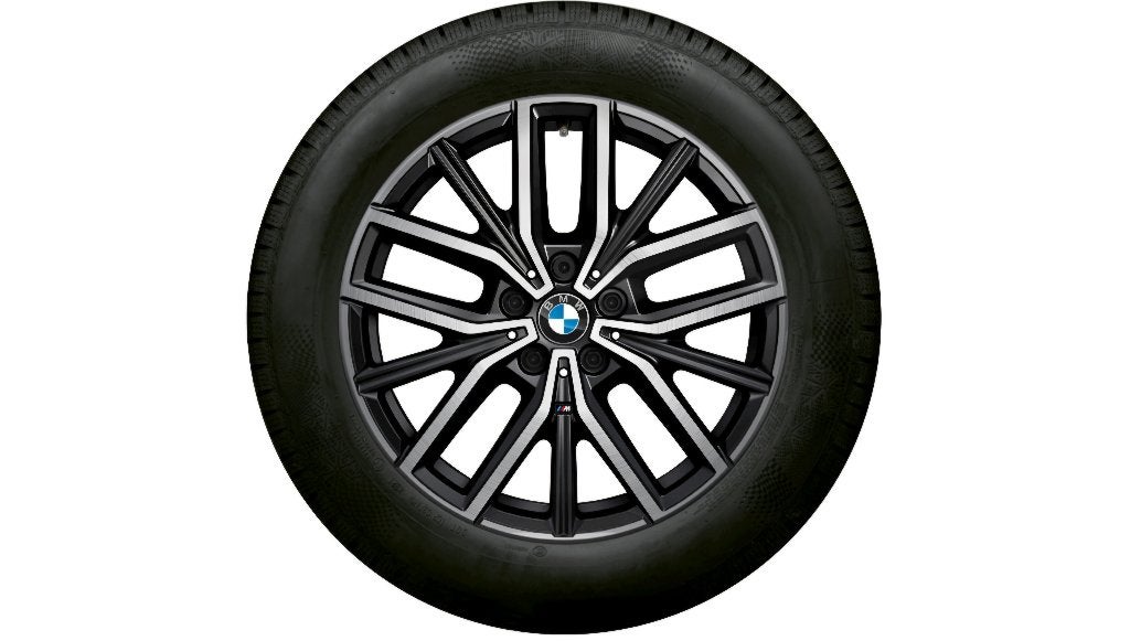 Jantes Bmw 18" à rayons doubles 838 M bicolores d'origine, Autos : Pièces & Accessoires, Pneus & Jantes, Jante(s), Pneus été, 18 pouces