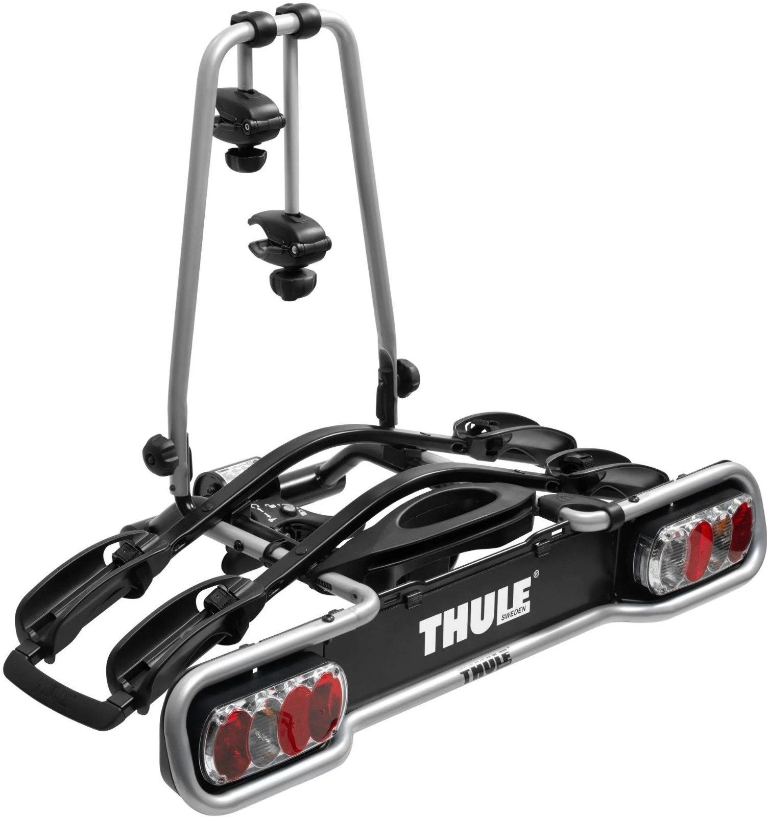 Kantelbare fietsendrager Thule EuroRide ER940, Ophalen, 2 fietsen, Zo goed als nieuw, Trekhaakdrager