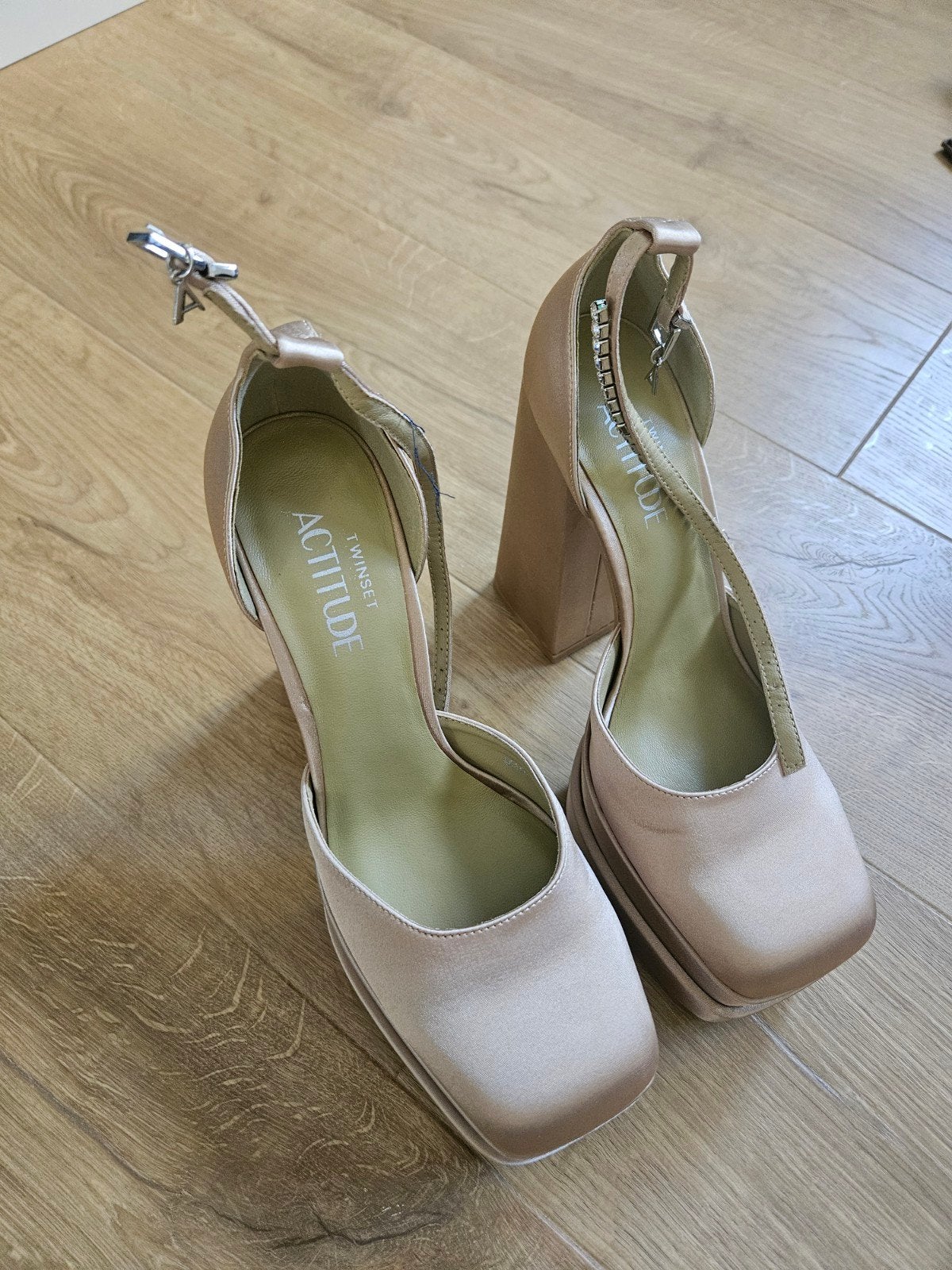Twinset damesschoenen, Twinset, Beige, Nieuw, Dansschoenen