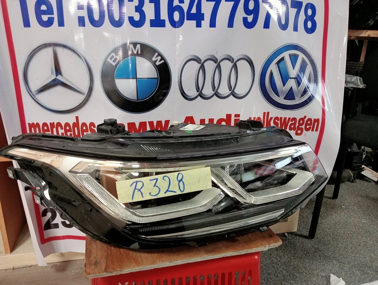 Koplamp Volkswagen Tiguan 5NN 2022-2023 Full Led 5NN941082D, Volkswagen, -, Utilisé, -