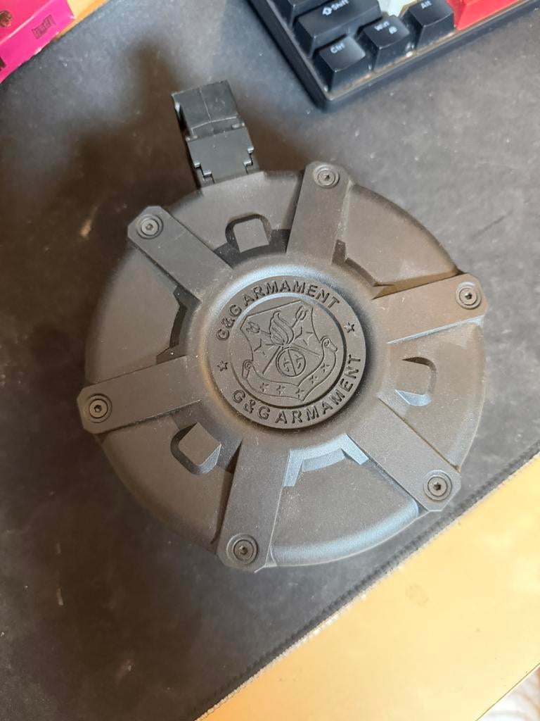 Chargeur mp5 airsof, Enlèvement