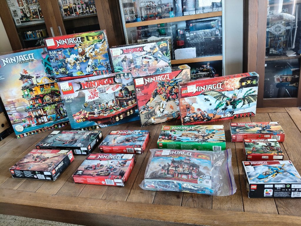 Verschillende Lego Ninjago sets, Gebruikt, Lego, Ophalen of Verzenden, Compleet