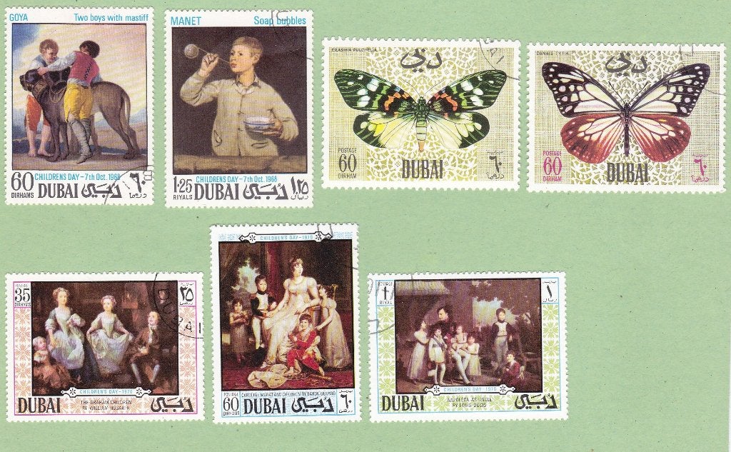 Dubai (Arabisch emiraat), Ophalen of Verzenden, Gestempeld
