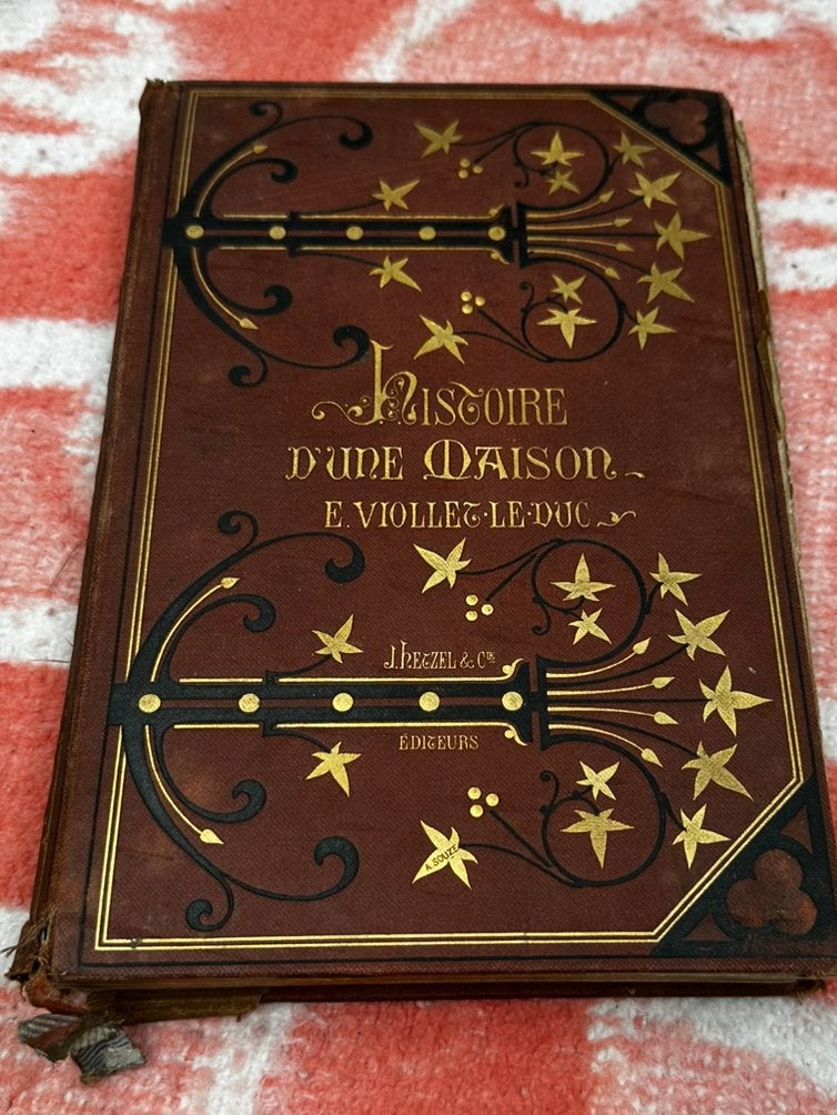Histoire d’ une maison - E. Viollet Le Duc, Antiek en Kunst, Ophalen