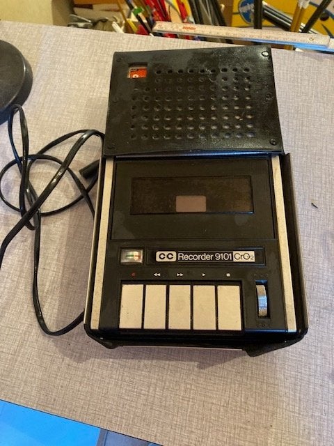 Vintage BASF cassetterecorder, TV, Hi-fi & Vidéo, Enlèvement, Utilisé, Autres marques