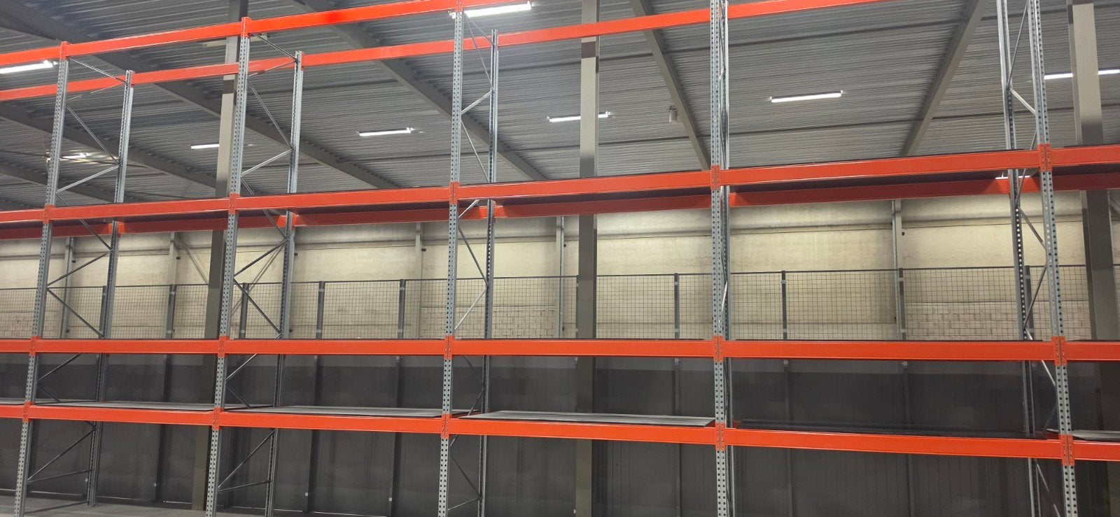 Étagère à palettes Heavy Prof., 60 ml, hauteur 6 m, plex en, Enlèvement