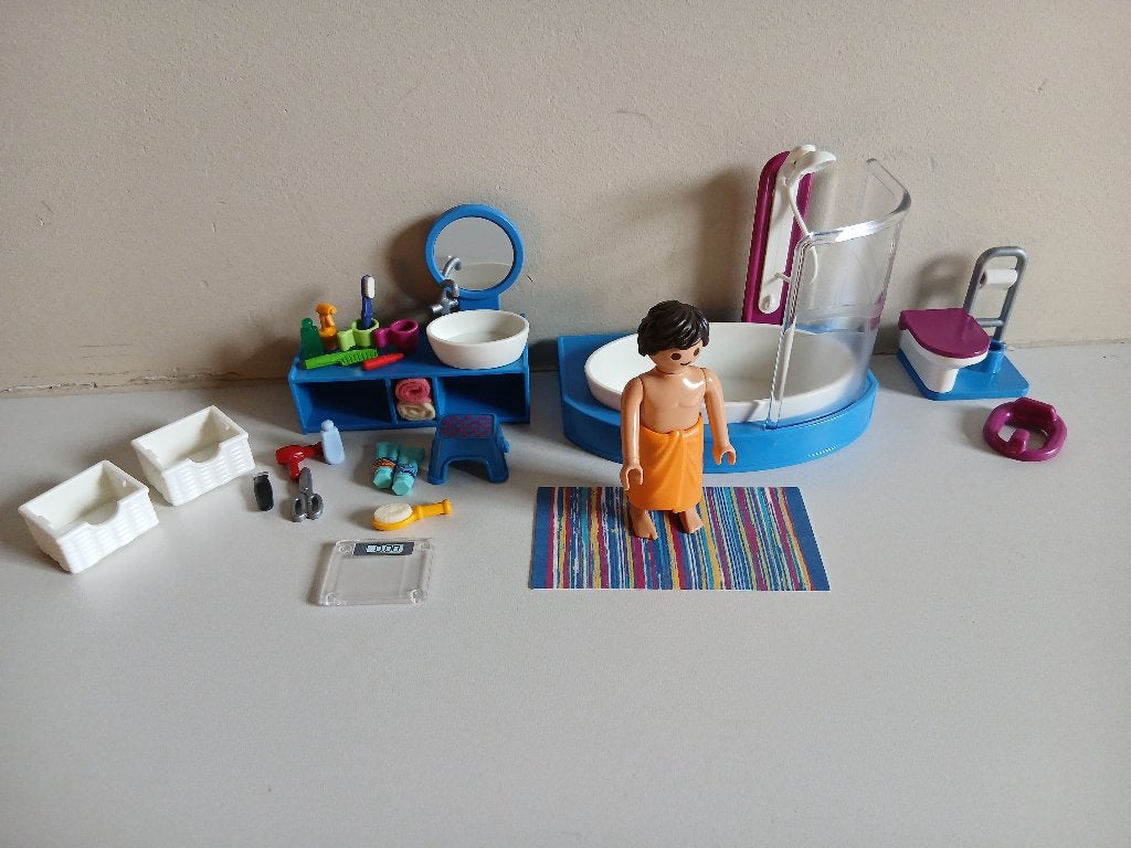 Playmobil badkamer, Enlèvement, Comme neuf