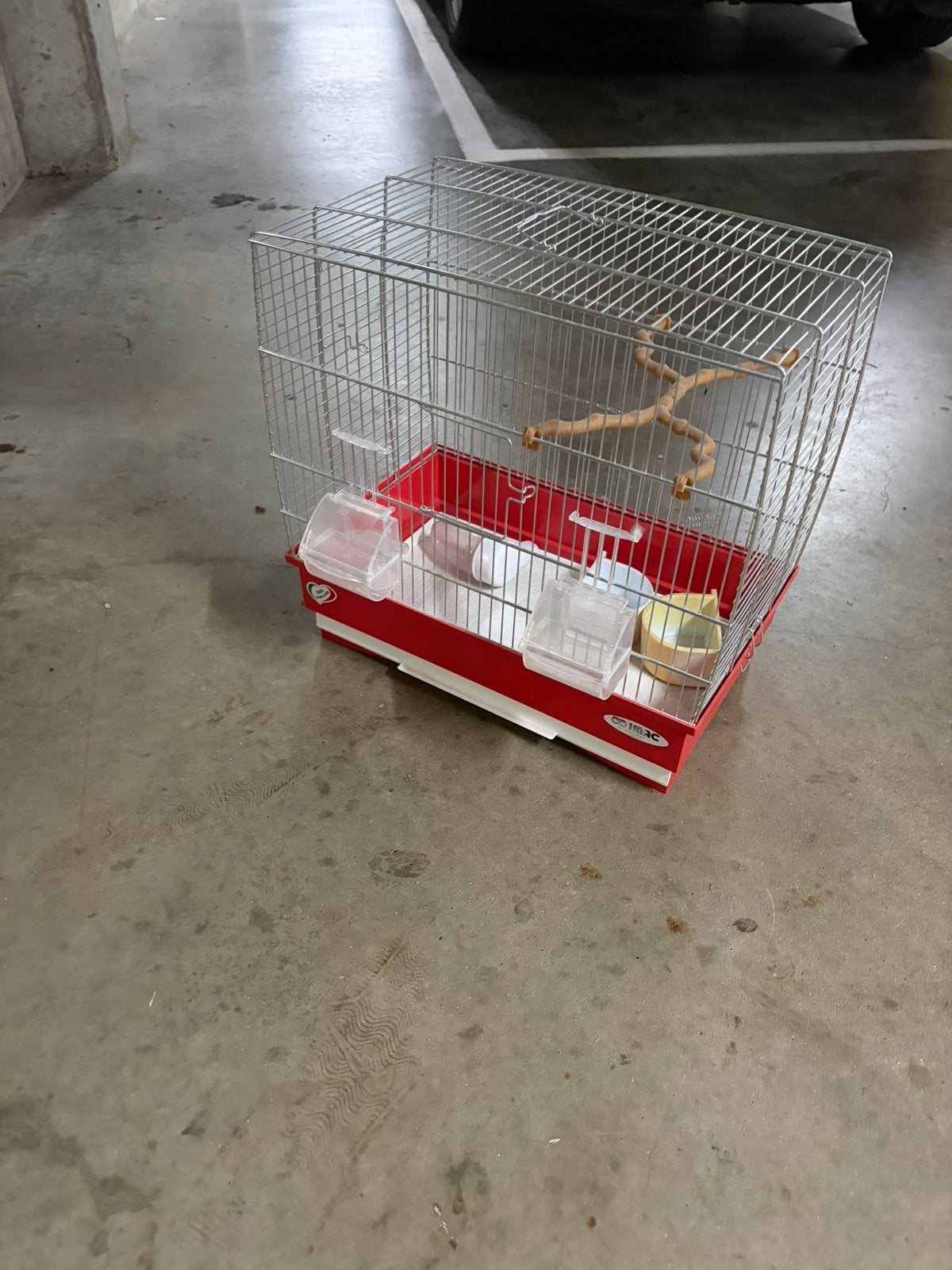 Vogelkotje, Ophalen, Zo goed als nieuw
