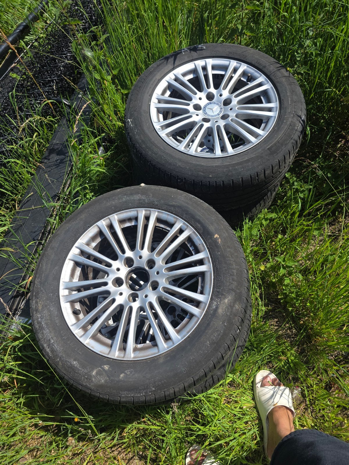 Mercedes velgen met banden, Auto-onderdelen, Ophalen, Band(en)