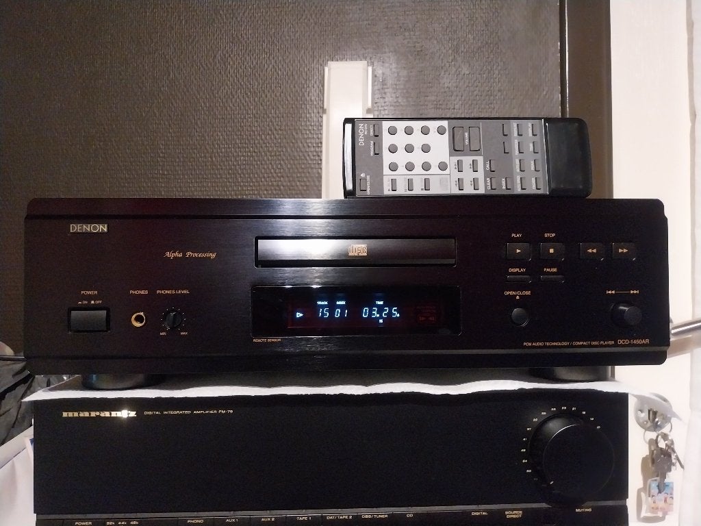 Denon DCD-1450AR lecteur CD haut de gamme, Enlèvement, Utilisé, Autres marques