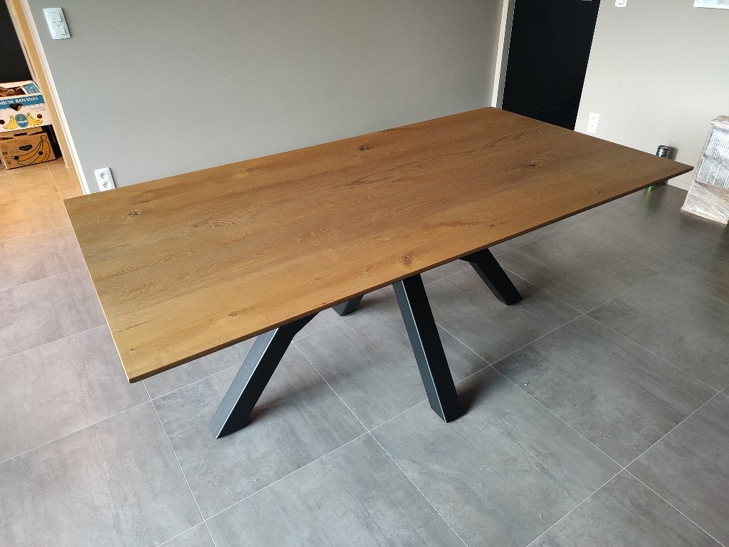 Table à manger 100x190, 150 à 200 cm, Synthétique, Comme neuf, 100 à 150 cm