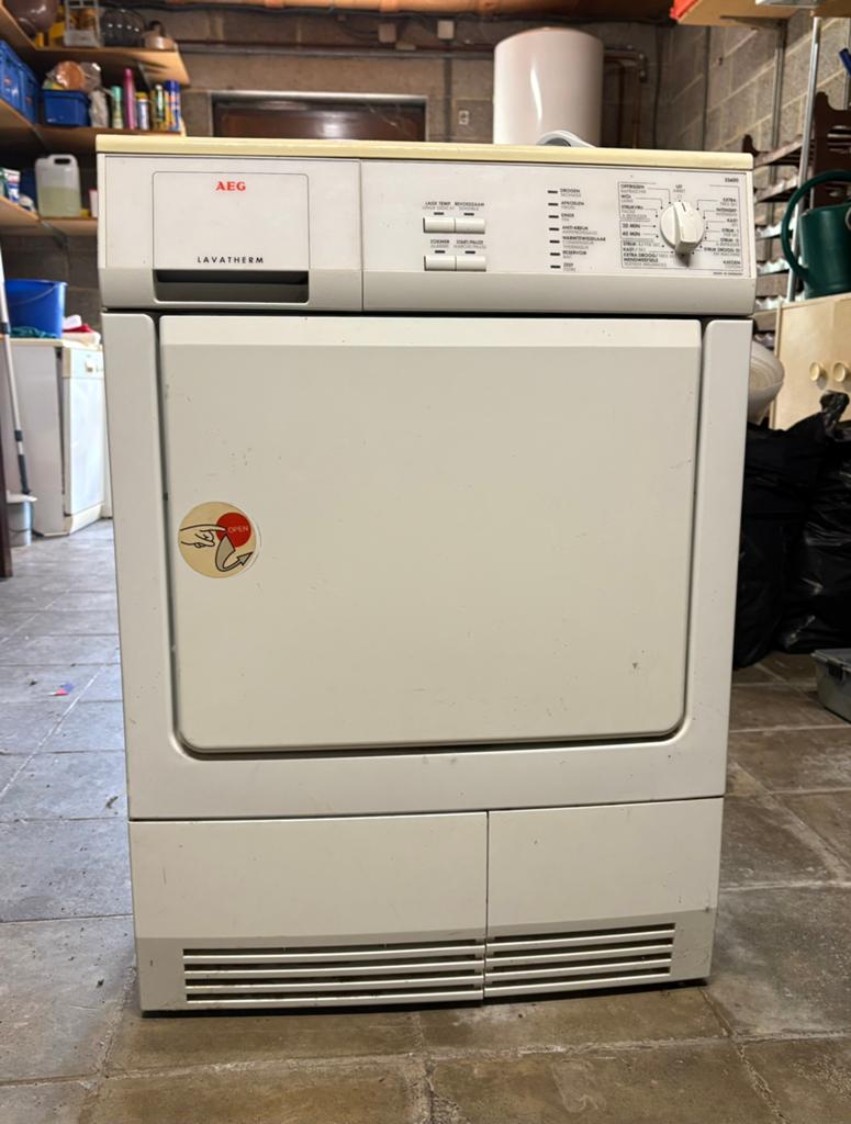 Sèche-linge à condensation AEG LAVATHERM 55600, Electroménager, Sèche-linge, Enlèvement, Utilisé, Chargeur frontal, À condensation