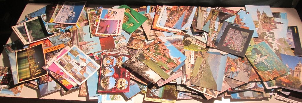 Grand lot de cartes postales/cartes postales - À l'étranger, Collections, Cartes postales | Étranger, Enlèvement ou Envoi, Affranchie