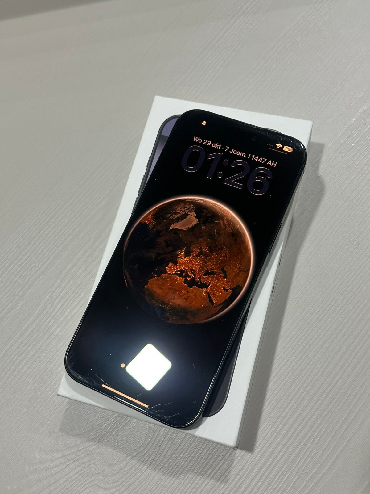 IPHONE 16 PRO MAX SCHADE, Télécoms, Téléphonie mobile | Accessoires & Pièces, Enlèvement, Comme neuf