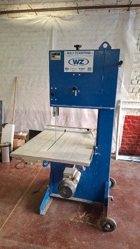 Zagro UVB Z 500 S lintzaag zeer weinig gebruikt tbc conditie, Gebruikt, 70 mm of meer, Lintzaag, 1200 watt of meer