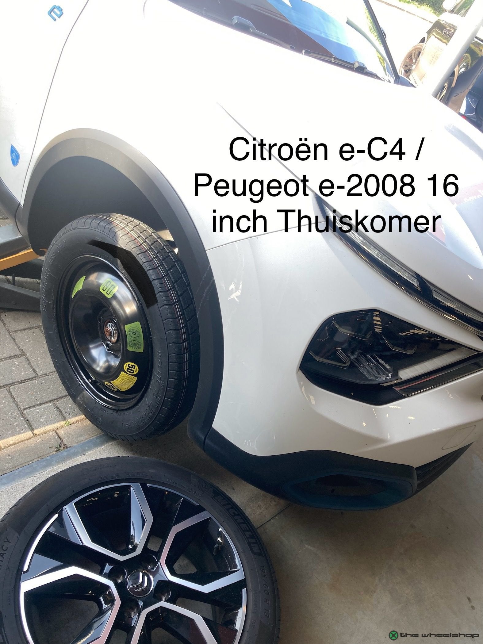 Thuiskomer Reservewiel Citroen C4 eC4 Peugeot 2008 Opel Mokk, -, -, Banden en Velgen, Nieuw