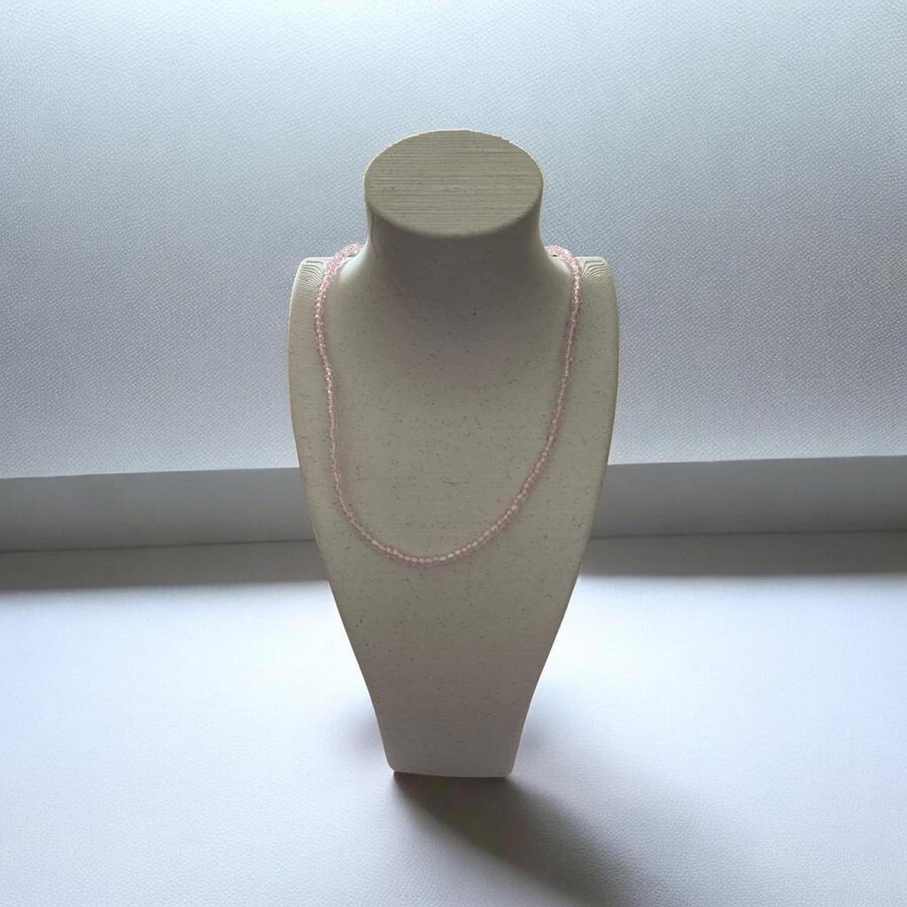 Nieuwe ketting, Bijoux, Sacs & Beauté, Colliers, Enlèvement ou Envoi, Neuf, Rose, Autres matériaux