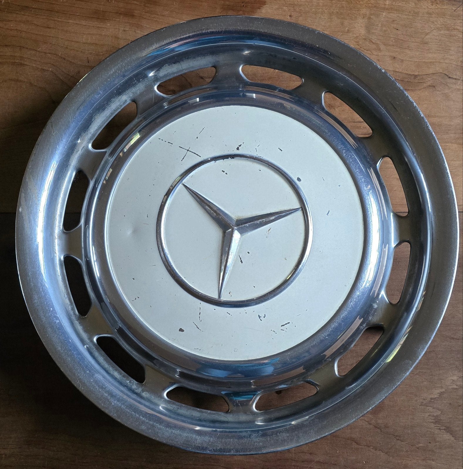 Wieldeksel Mercedes/8, Ophalen, Gebruikt