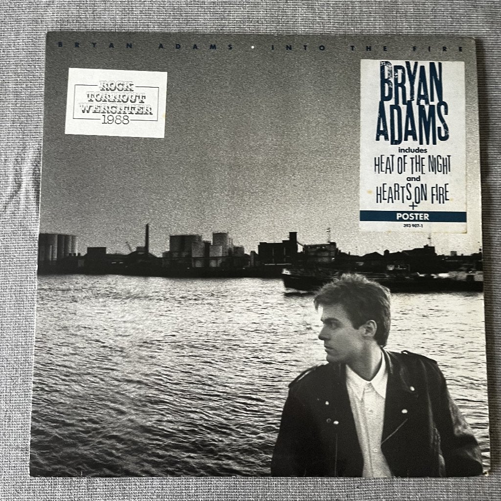 Bryan Adams - Into The Fire, Gebruikt, 1980 - 1989, Ophalen of Verzenden, 12 inch