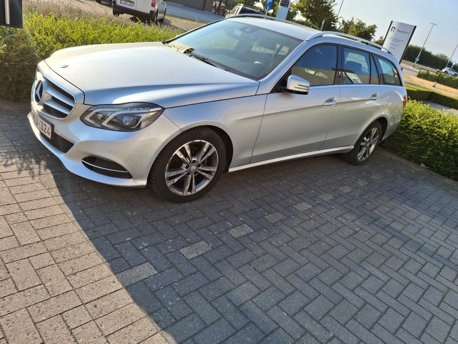 Mercedes 220 bluetec automaat, Autos, Argent ou Gris, Achat, Euro 6, Entreprise