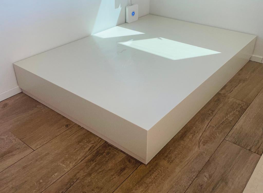 Salontafel, Huis en Inrichting, Ophalen, Overige materialen, 100 tot 150 cm, Zo goed als nieuw