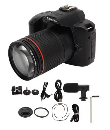 4K Vlogcamera Nachtzicht 16X Zoom