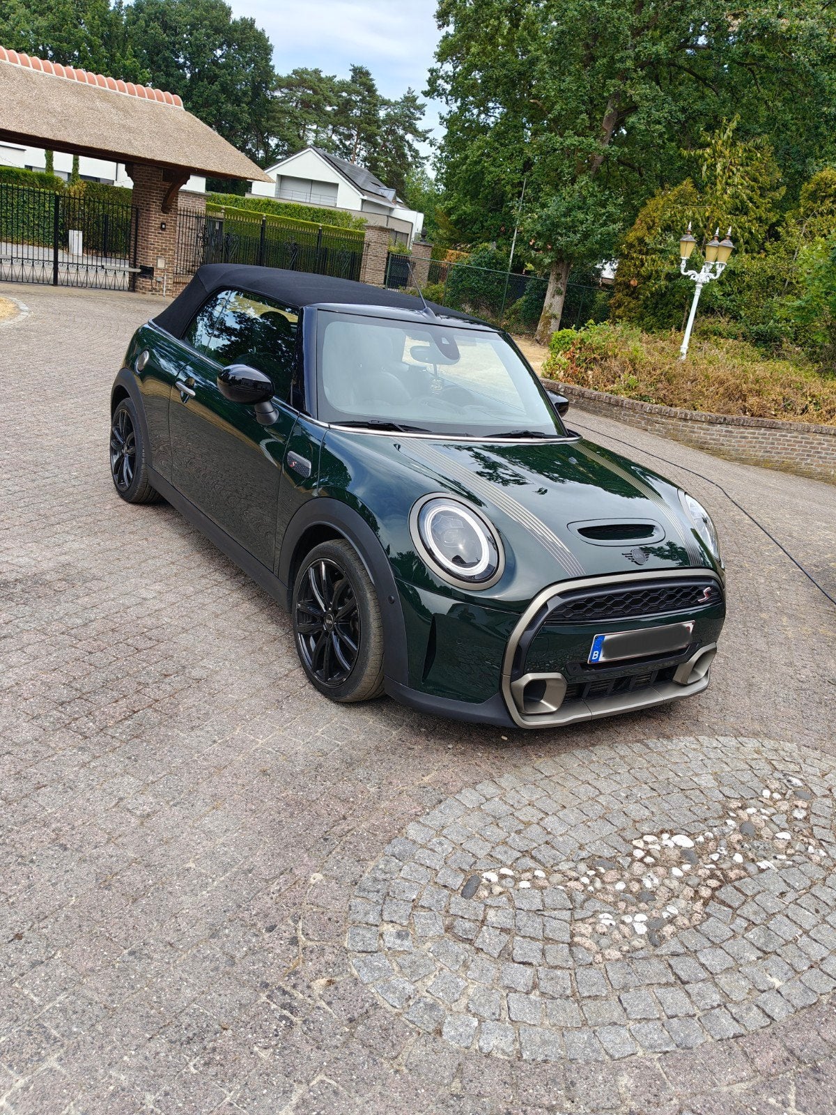 mini Cooper s cabrio, Auto's, 4 zetels, Zwart, 4 cilinders, Cabriolet