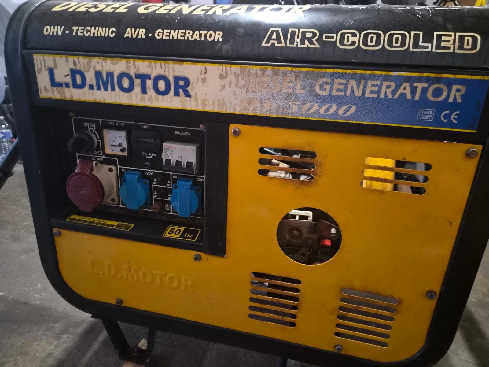 Generator Diesel,goede staar., Ophalen of Verzenden