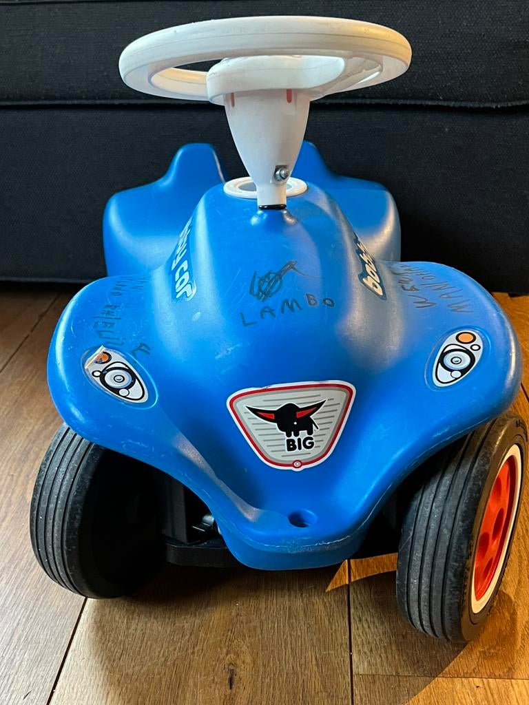 Bobby car, Enlèvement, Neuf