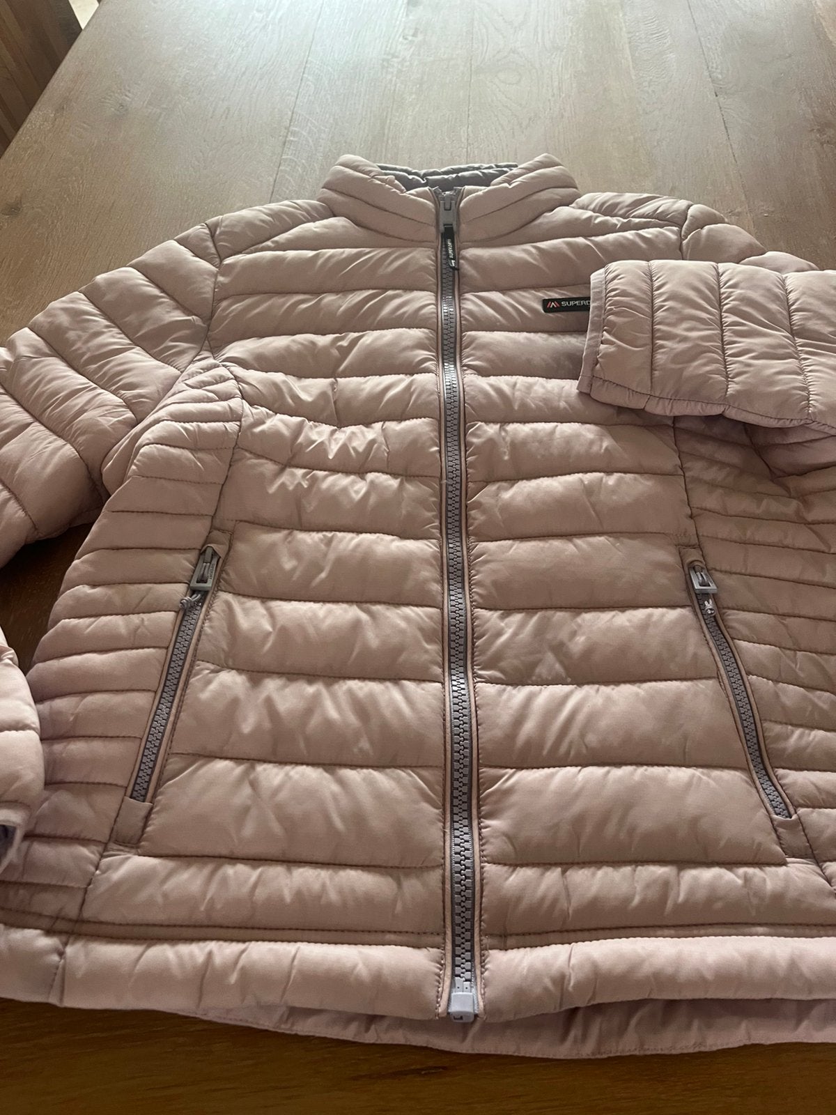 Superdry gewatteerde jas, Kleding | Dames, Ophalen, Nieuw, Maat 42/44 (L), Roze