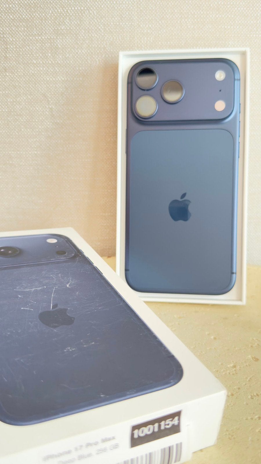 iphone 17 Pro Max 256gb batterij 100 met 2 jaar garantie, Telecommunicatie, Mobiele telefoons | Apple iPhone, Ophalen of Verzenden