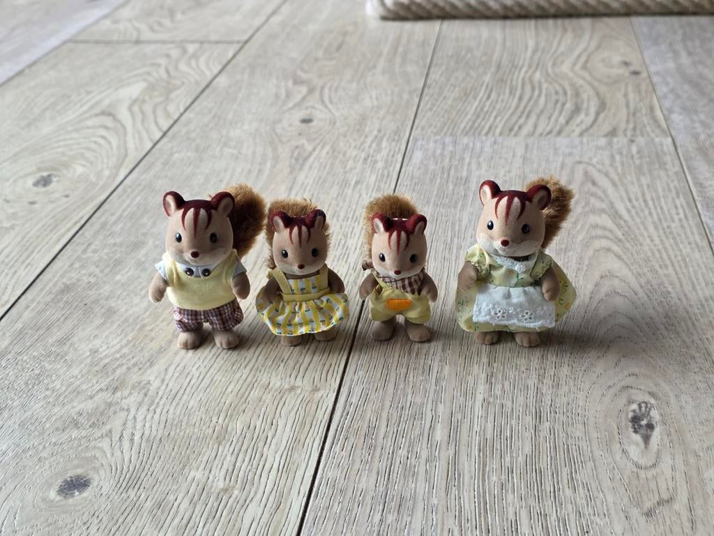 Sylvanian families eekhoorn familie, Ophalen of Verzenden