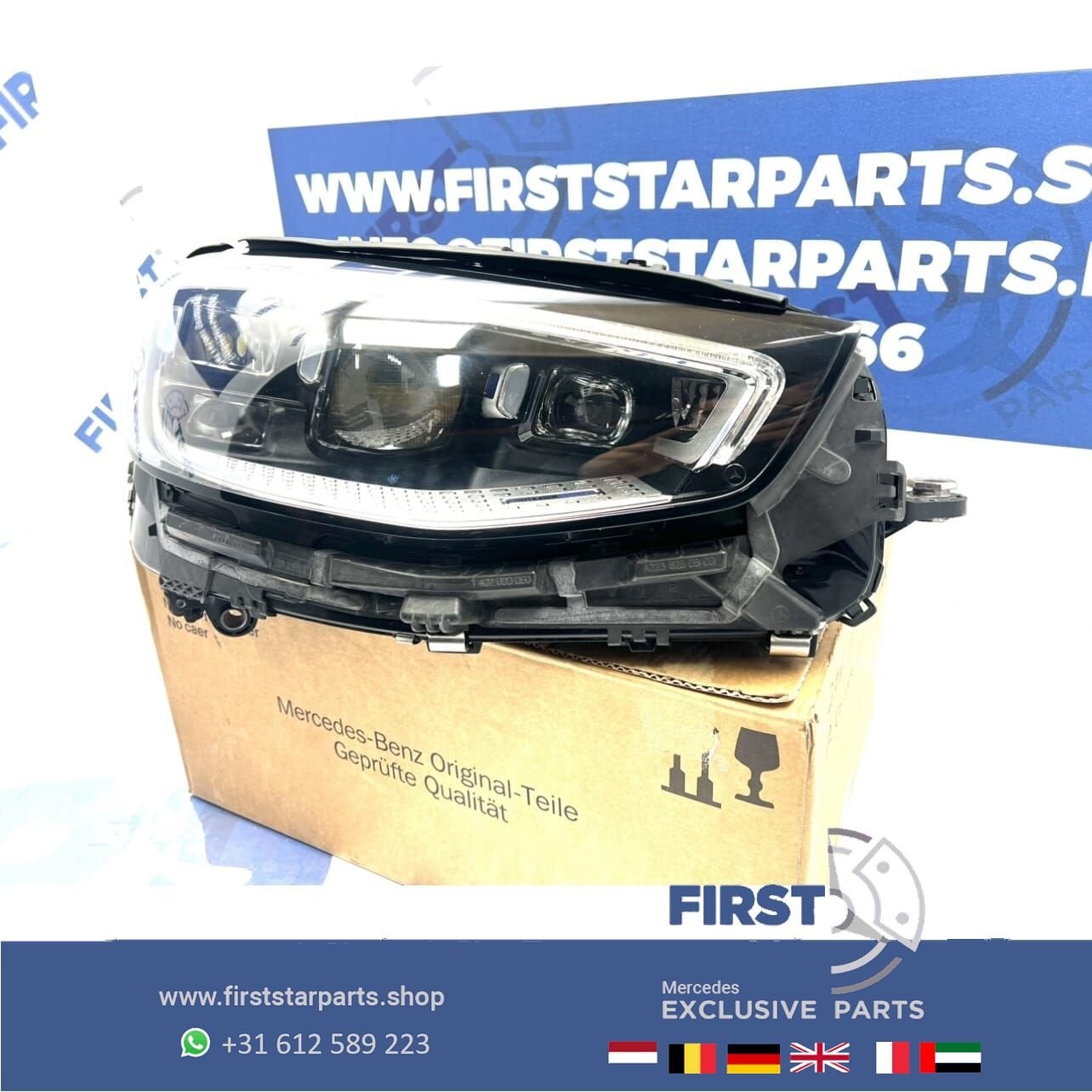 A2239069203 W223 KOPLAMP DIGITAL LIGHT S KLASSE RECHTS S63 A, Auto-onderdelen, Gebruikt, -, Ophalen of Verzenden, -